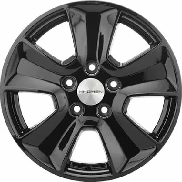 Khomen Wheels KHW1601 (Duster) 6.5x16/5x114.3 ET 50 Dia 66.1 Black