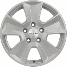 Khomen Wheels KHW1601 (Duster) 6.5x16/5x114.3 ET 50 Dia 66.1 F-Silver