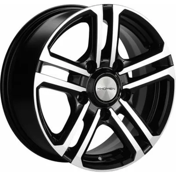Khomen Wheels KHW1602 (Niva 4x4 Bronto) 6.5x16/5x139.7 ET 35 Dia 98.5 Black-FP