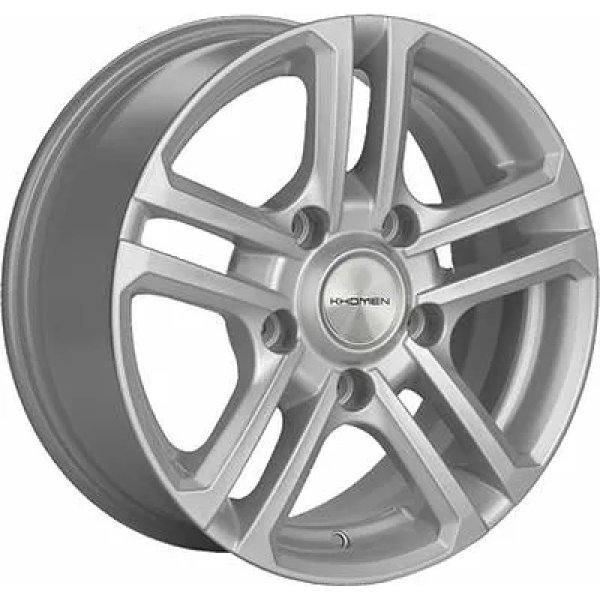 Khomen Wheels KHW1602 (Niva 4x4 Bronto) 6.5x16/5x139.7 ET 35 Dia 98.5 F-Silver