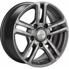 Khomen Wheels KHW1602 (Niva 4x4) 6.5x16/5x139.7 ET 40 Dia 98.5 Gray