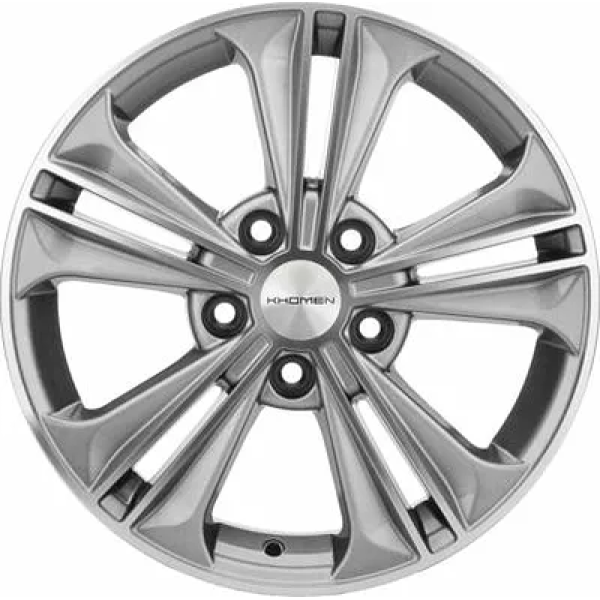 Khomen Wheels KHW1603 (Corolla) 6x16/5x114.3 ET 45 Dia 60.1 Black-FP