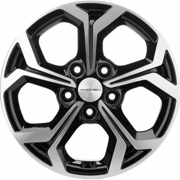 Khomen Wheels KHW1606 (Focus) 6.5x16/5x108 ET 50 Dia 63.3 Black-FP