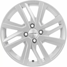 Khomen Wheels KHW1609 (Rio II/Solaris II) 6x16/4x100 ET 46 Dia 54.1 F-Silver