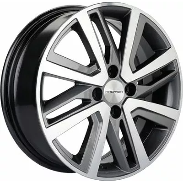 Khomen Wheels KHW1609 (Rio II/Solaris II) 6x16/4x100 ET 46 Dia 54.1 Gray-FP