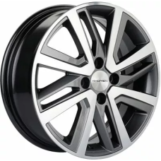 Khomen Wheels KHW1609 (Vesta/Largus) 6x16/4x100 ET 50 Dia 60.1 Gray-FP