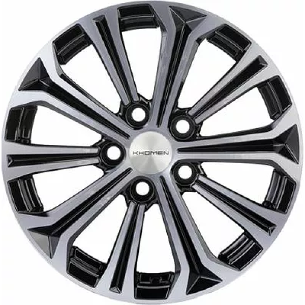 Khomen Wheels KHW1610 (Octavia) 6.5x16/5x112 ET 50 Dia 57.1 Black-FP