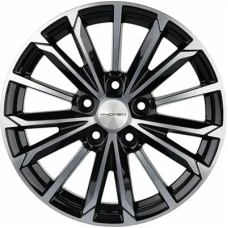 Khomen Wheels KHW1611 (Action) 6.5x16/5x112 ET 39.5 Dia 66.6 Black-FP