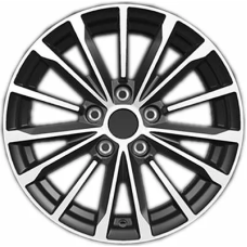Khomen Wheels KHW1611 (Mazda 3) 6.5x16/5x114.3 ET 45 Dia 67.1 Gray-FP
