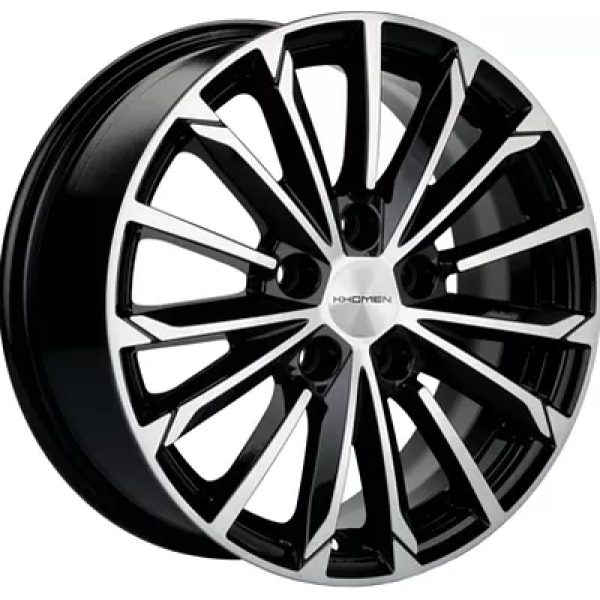 Khomen Wheels KHW1611 (Seltos/Soul) 6.5x16/5x114.3 ET 44 Dia 67.1 Black-FP