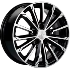 Khomen Wheels KHW1611 (Sonata) 6.5x16/5x114.3 ET 43 Dia 67.1 Black-FP