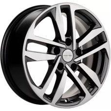 Khomen Wheels KHW1612 (Polo) 6.5x16/5x100 ET 39 Dia 57.1 Gray-FP