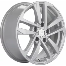 Khomen Wheels KHW1612 (Qashqai/Tiida) 6.5x16/5x114.3 ET 40 Dia 66.1 F-Silver