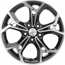 Khomen Wheels KHW1702 (Ceed) 7x17/5x114.3 ET 53 Dia 67.1 Black-FP
