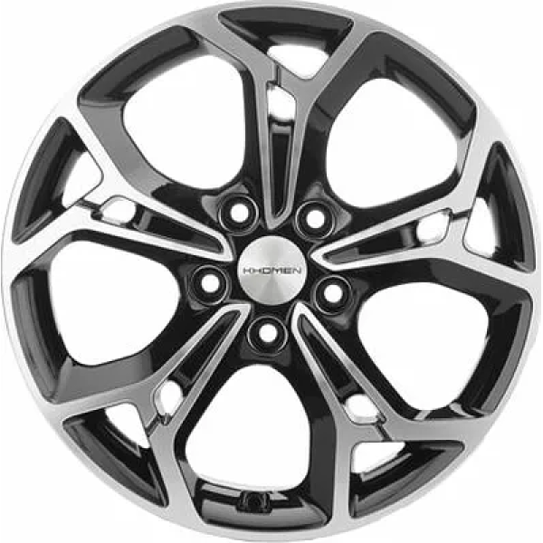 Khomen Wheels KHW1702 (Ceed) 7x17/5x114.3 ET 53 Dia 67.1 Black-FP
