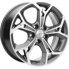 Khomen Wheels KHW1702 (Haval) 7x17/5x114.3 ET 37 Dia 66.5 Gray-FP