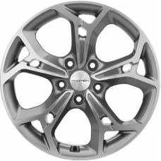 Khomen Wheels KHW1702 (X-trail) 7x17/5x114.3 ET 45 Dia 66.1 Gray-FP
