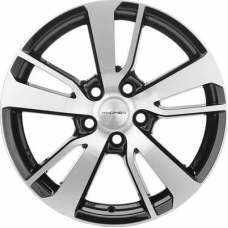 Khomen Wheels KHW1704 (Outlander) 7x17/5x114.3 ET 38 Dia 67.1 Black-FP