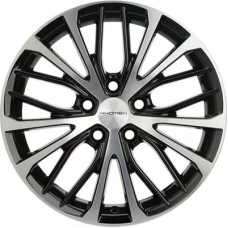 Khomen Wheels KHW1705 (Octavia) 7x17/5x112 ET 49 Dia 57.1 Black-FP