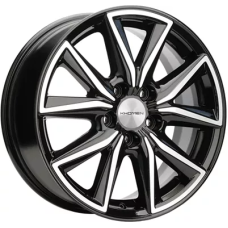Khomen Wheels KHW1706 (Jac/Москвич 3) 7x17/5x108 ET 40 Dia 54.1 Black-FP