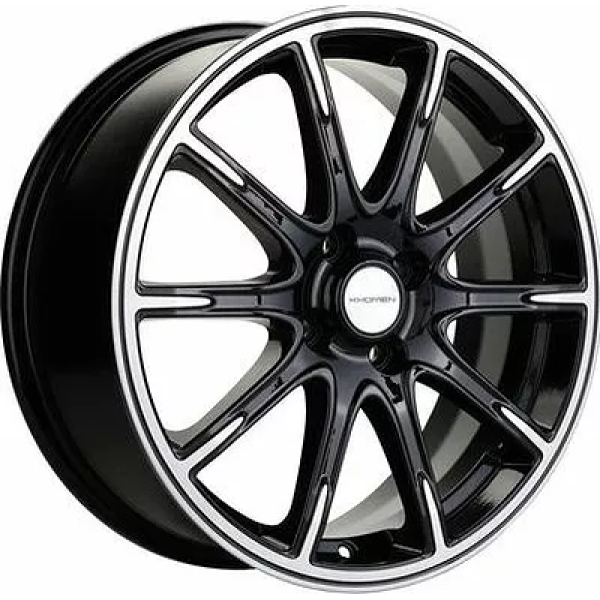 Khomen Wheels KHW1707 (Lada Granta) 6.5x17/4x98 ET 38 Dia 58.6 Black-FP