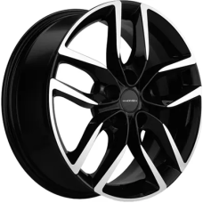 Khomen Wheels KHW1708 (Kodiaq/Tiguan) 6.5x17/5x112 ET 38 Dia 57.1 F-Silver-FP