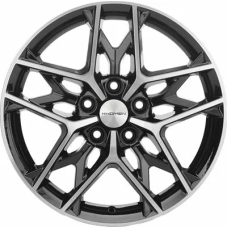 Khomen Wheels KHW1709 (Camry) 7x17/5x114.3 ET 45 Dia 60.1 Black-FP