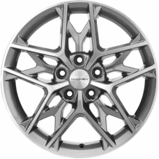 Khomen Wheels KHW1709 (Optima) 7x17/5x114.3 ET 50 Dia 67.1 Gray-FP