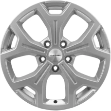 Khomen Wheels KHW1710 (Chery tigo 7pro) 6.5x17/5x108 ET 33 Dia 60.1 F-Silver