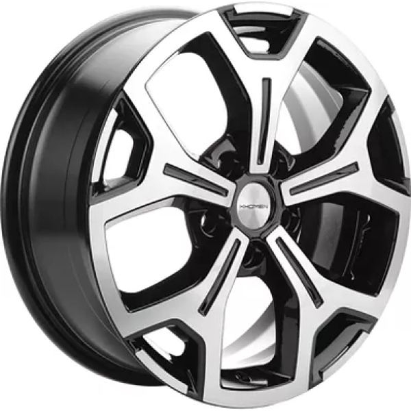 Khomen Wheels KHW1710(2) (Honda Stepwgn) 6.5x17/5x114.3 ET 50 Dia 64.1 Black-FP