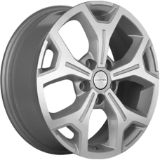 Khomen Wheels KHW1710(2) (VW Multivan) 6.5x17/5x120 ET 60 Dia 65.1 F-Silver-FP