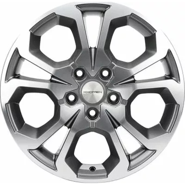 Khomen Wheels KHW1711 (Arkana/Kaptur) 6.5x17/5x114.3 ET 50 Dia 66.1 Gray-FP