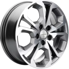Khomen Wheels KHW1711 (Chery tigo 7pro) 6.5x17/5x108 ET 33 Dia 60.1 Gray-FP