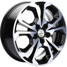 Khomen Wheels KHW1711 (DFM AX 7) 7x17/5x108 ET 43 Dia 65.1 Black-FP