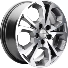 Khomen Wheels KHW1711 (Haval F7/F7x) 6.5x17/5x114.3 ET 40 Dia 64.1 Gray-FP