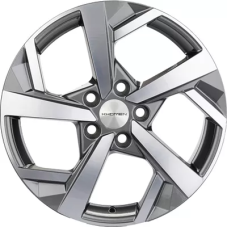 Khomen Wheels KHW1712 (A4) 7x17/5x114.3 ET 46 Dia 66.6 Gray-FP