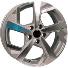 Khomen Wheels KHW1712 (CS75) 7x17/5x114.3 ET 45 Dia 60.1 F-Silver-FP