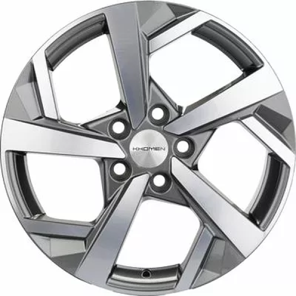 Khomen Wheels KHW1712 (Karoq) 7x17/5x112 ET 43 Dia 57.1 Gray-FP
