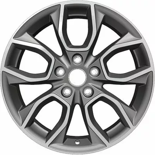 Khomen Wheels KHW1713 (CX-5) 7x17/5x114.3 ET 45 Dia 67.1 Gray-FP