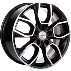 Khomen Wheels KHW1713 (Geely Atlas Pro) 7x17/5x114.3 ET 45 Dia 60.1 Black-FP