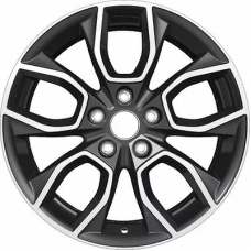 Khomen Wheels KHW1713 (Kodiaq) 7x17/5x112 ET 40 Dia 57.1 Black-FP