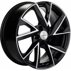 Khomen Wheels KHW1714 (7pro) 7x17/5x108 ET 40 Dia 60.1 Black-FP