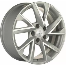 Khomen Wheels KHW1714 (Audi A4) 7x17/5x112 ET 49 Dia 66.6 F-Silver-FP
