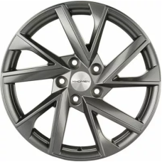 Khomen Wheels KHW1714 (Audi A4) 7x17/5x112 ET 49 Dia 66.6 Gray