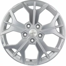 Khomen Wheels KHW1715 (RAV4) 7x17/5x114.3 ET 39 Dia 60.1 F-Silver-FP