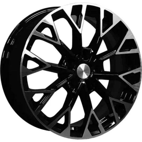 Khomen Wheels KHW1718 (Changan/Geely/Lexus/Toyota) 7x17/5x114.3 ET 45 Dia 60.1 Black-FP