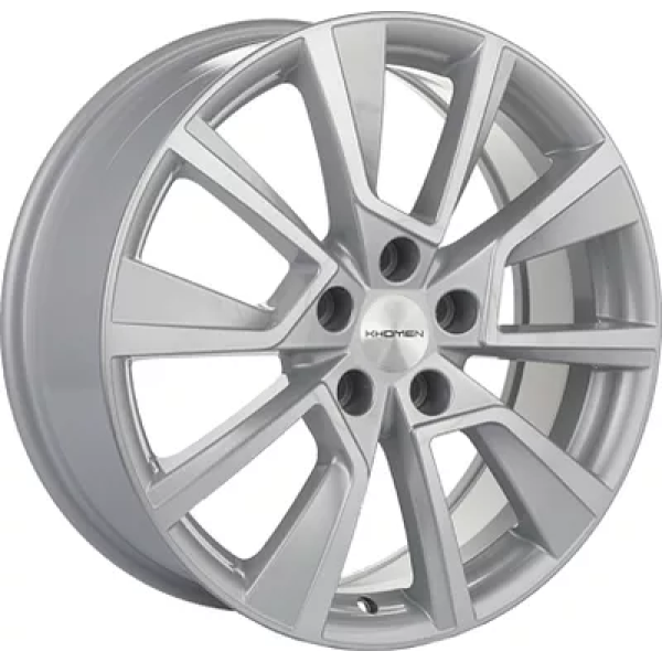 Khomen Wheels KHW1802 (CX-5) 7x18/5x114.3 ET 50 Dia 67.1 F-Silver-FP