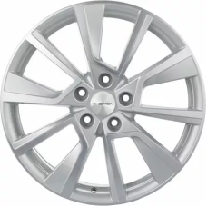 Khomen Wheels KHW1802 (Kodiaq) 7x18/5x112 ET 43 Dia 57.1 F-Silver-FP