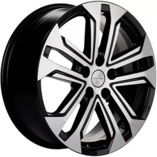 Khomen Wheels KHW1803 (Haval F7/F7x) 7x18/5x114.3 ET 40 Dia 64.1 Black-FP