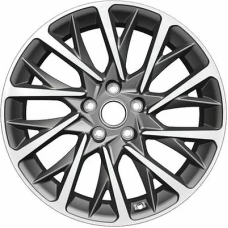 Khomen Wheels KHW1804 (Audi A4/A6) 7.5x18/5x112 ET 39 Dia 66.6 Gray-FP